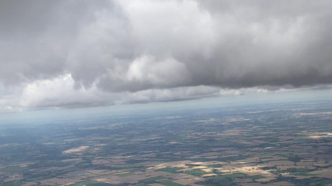 Flying At Cloud Height.